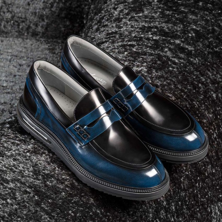 Air Moccasin Color Block Cobalt