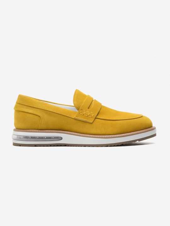 Air Moccasin Grey Suede - Barleycorn